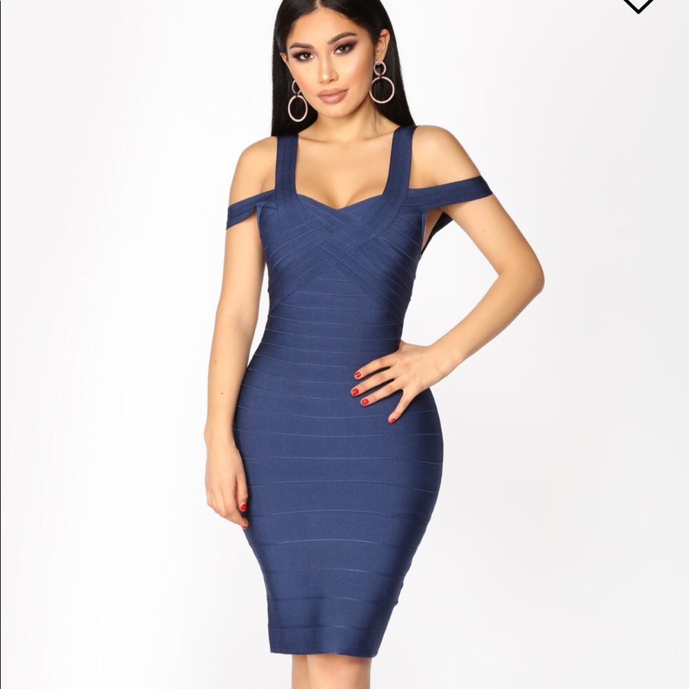 ❌SOLD❌FashionNova Teresa Bandage Dress